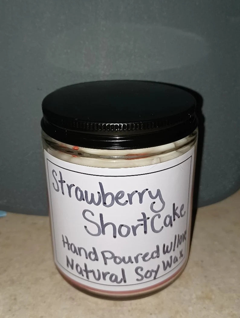 Strawberry Shortcake Candle